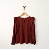 Blusa terracota (M)