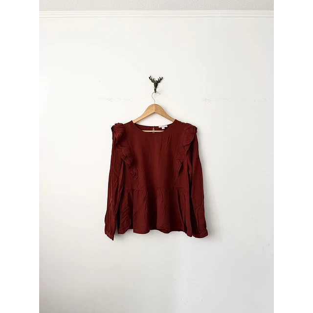 Blusa terracota (M)