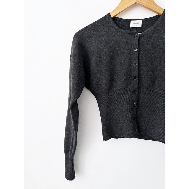 Cardigan gris (XS)