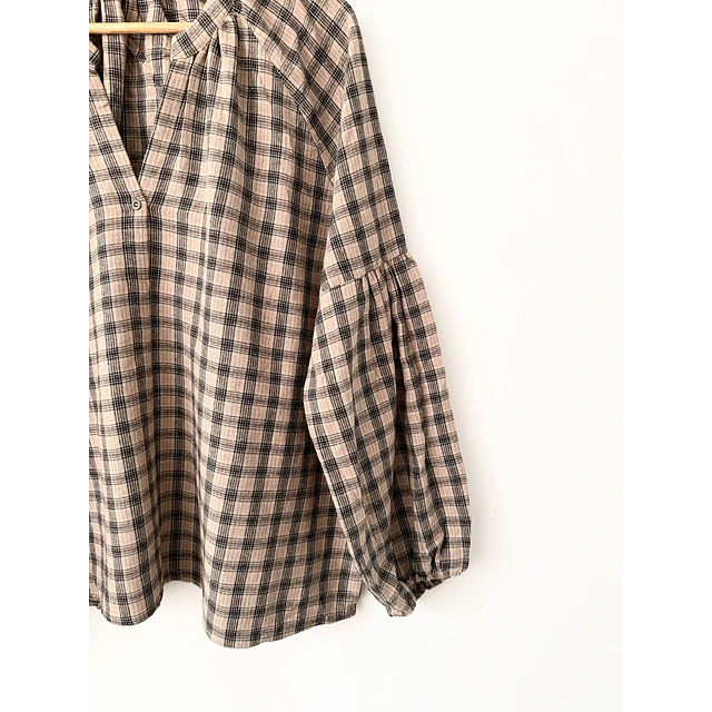 Blusa escocesa (M)