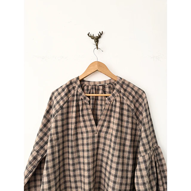Blusa escocesa (M)