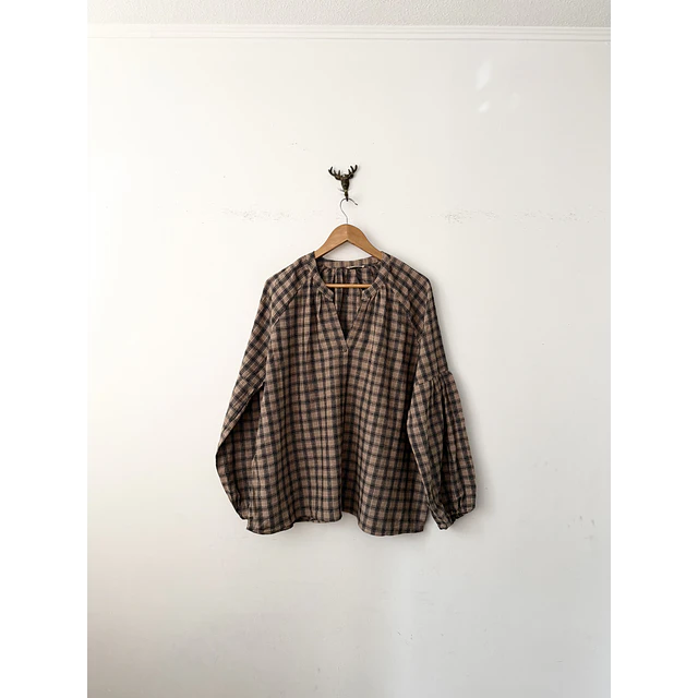 Blusa escocesa (M)