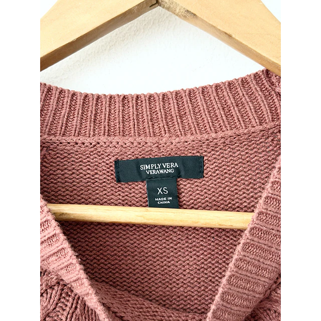 Chaleco terracota (XS/S)