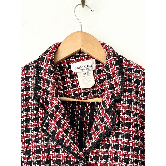 Chaqueta tweed (M)