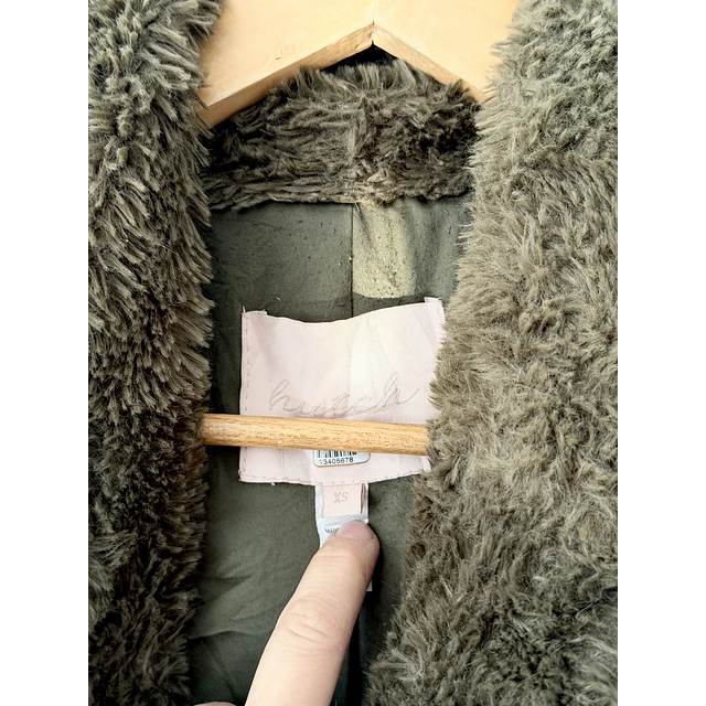 Chaqueta felpuda (XS/S)