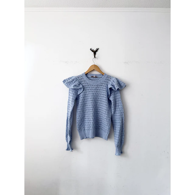 Chaleco celeste (XS) 