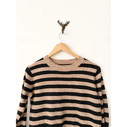 Chaleco rayado (XS)