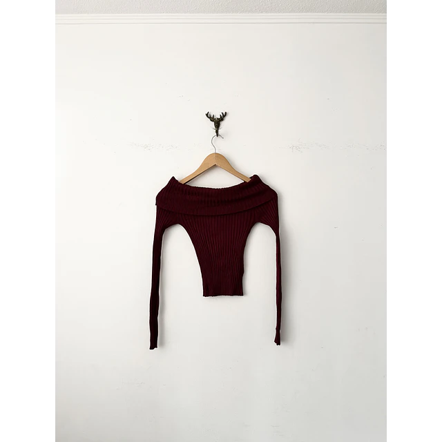 Camiseta burdeo (S)
