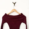 Camiseta burdeo (S)