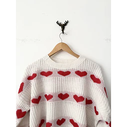 Chaleco corazones (S)