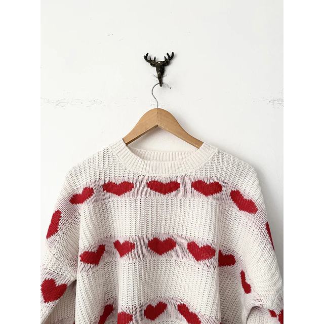Chaleco corazones (S)