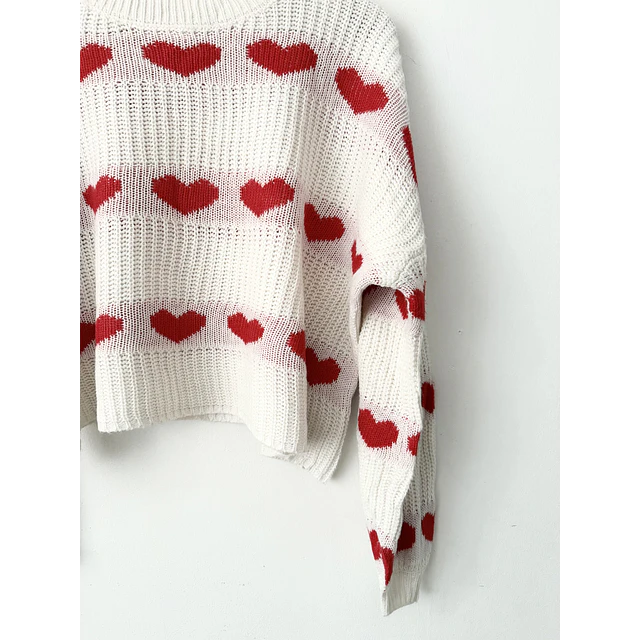 Chaleco corazones (S)