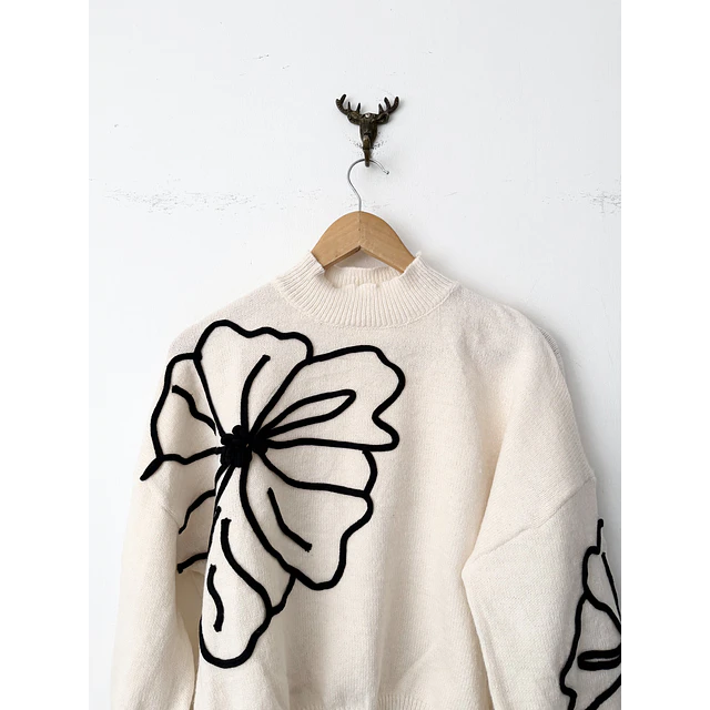 Chaleco flor (M)