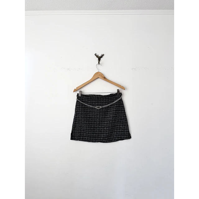 Falda tweed (S)