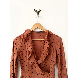 Blusa puntitos (XS/S)