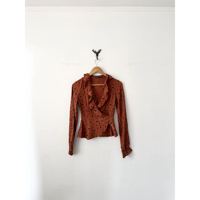 Blusa puntitos (XS/S)