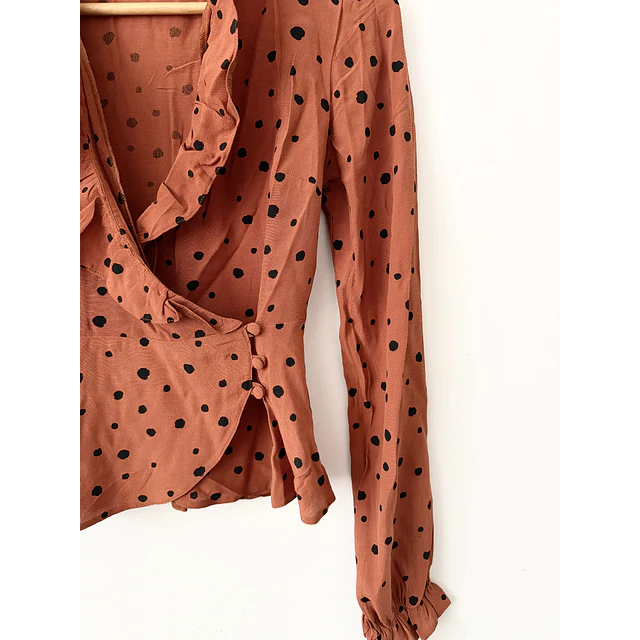 Blusa puntitos (XS/S)