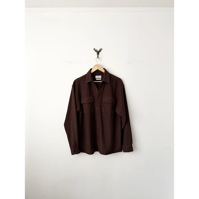 Camisa cafe (M)