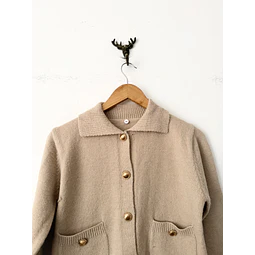 Chaleco beige (S)