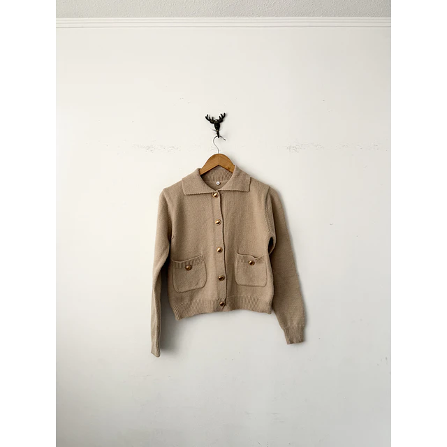 Chaleco beige (S)