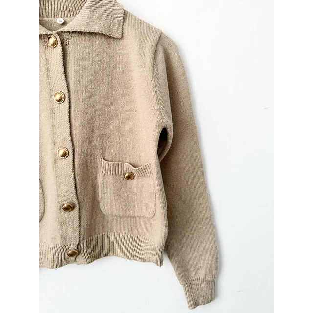 Chaleco beige (S)