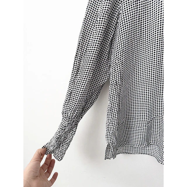 Blusa pata gallo (S)