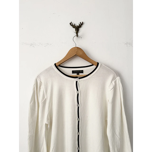 Cardigan blanco (M)