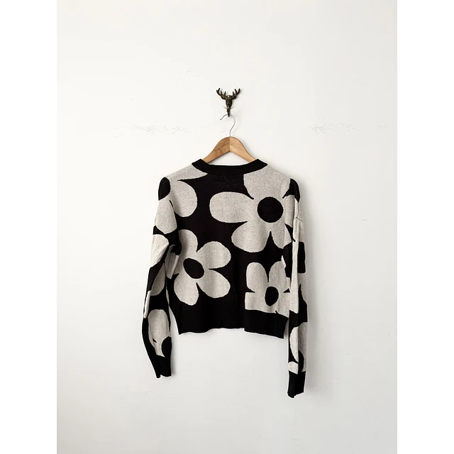 Chaleco floral (M)