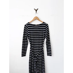 Vestido rayado (S)