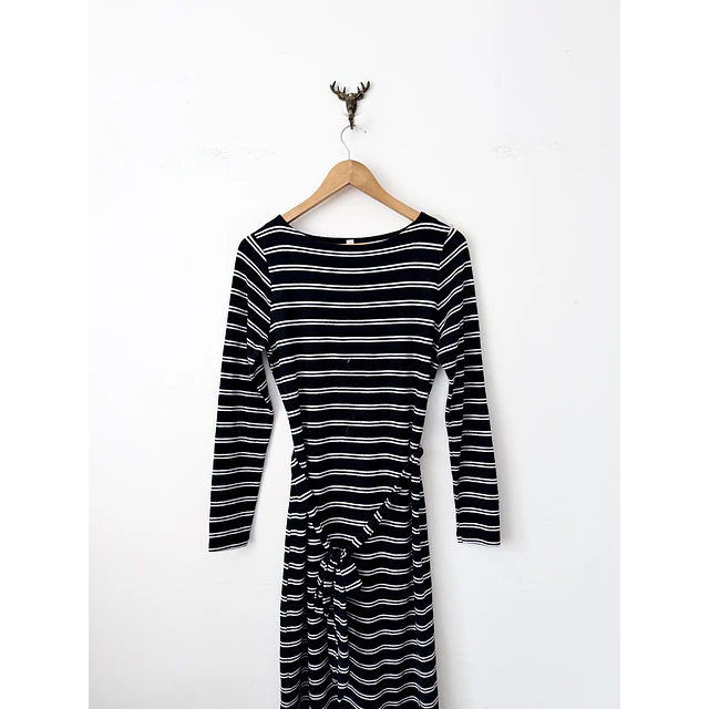 Vestido rayado (S)