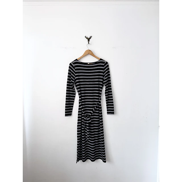 Vestido rayado (S)