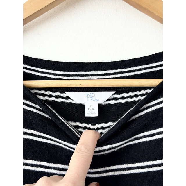 Vestido rayado (S)