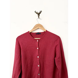 Cardigan rojo (M)