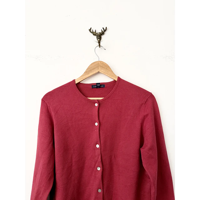 Cardigan rojo (M)