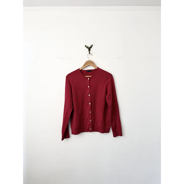 Cardigan rojo (M)