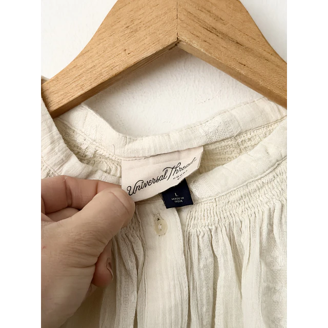 Blusa blanca (M)