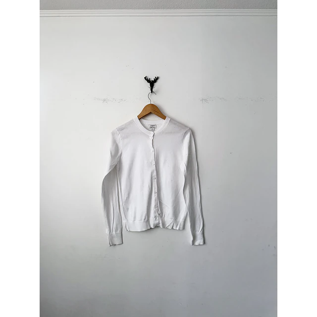 Cardigan blanco (S)