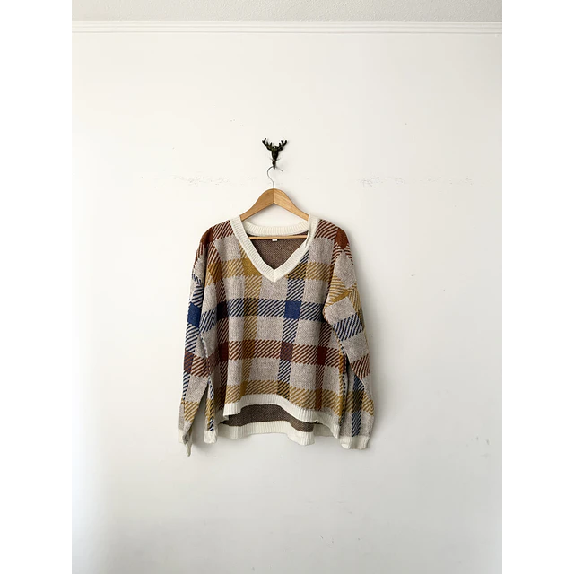 Chaleco escocés (L/XL)