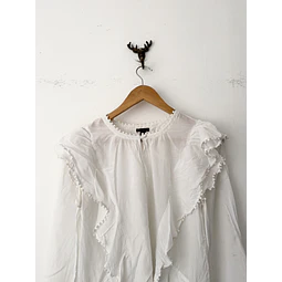 Blusa blanca (S)