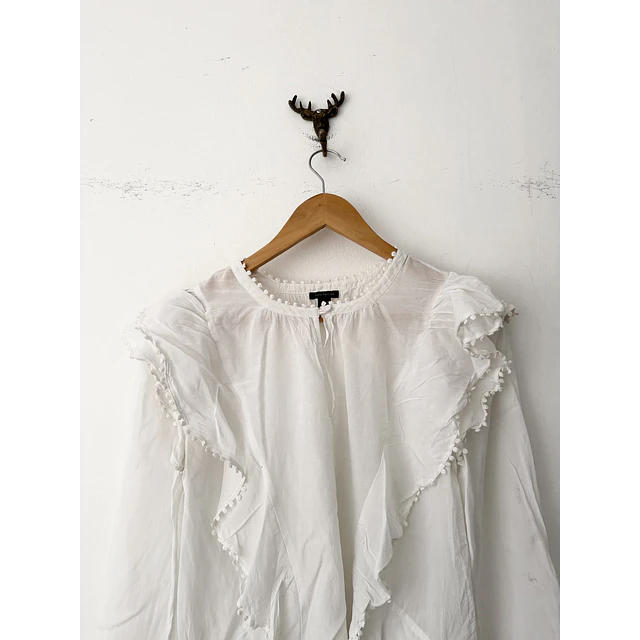 Blusa blanca (S)