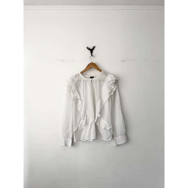 Blusa blanca (S)