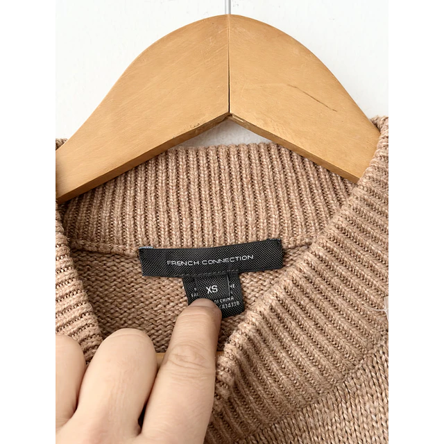 Chaleco camel (XS/S)
