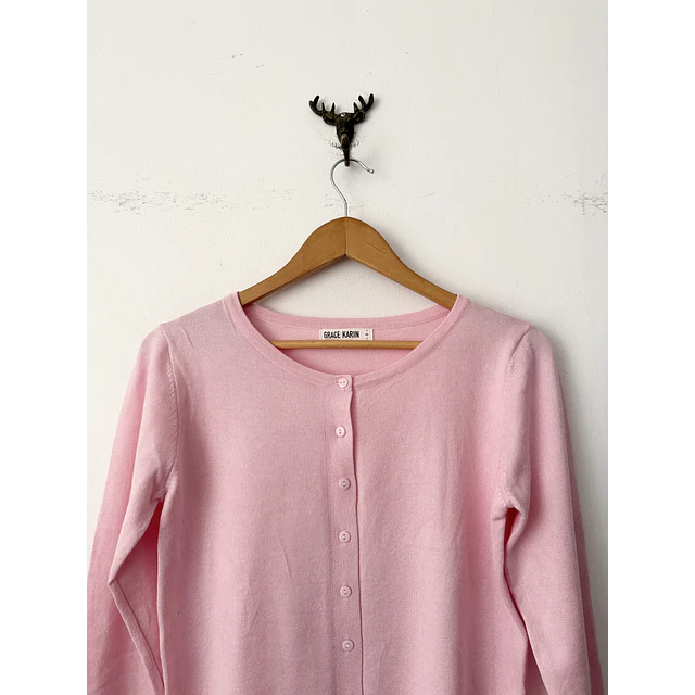 Cardigan rosa (S)