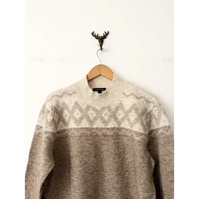 Chaleco beige (L)