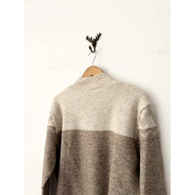 Chaleco beige (L)