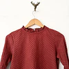 Blusa burdeo (S)