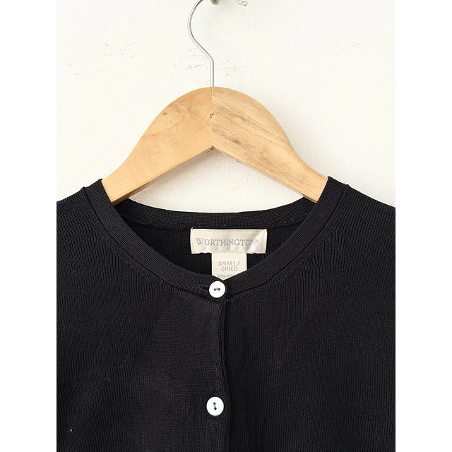 Cardigan negro (S)