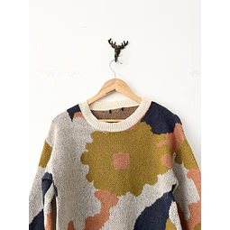 Chaleco floral (S)