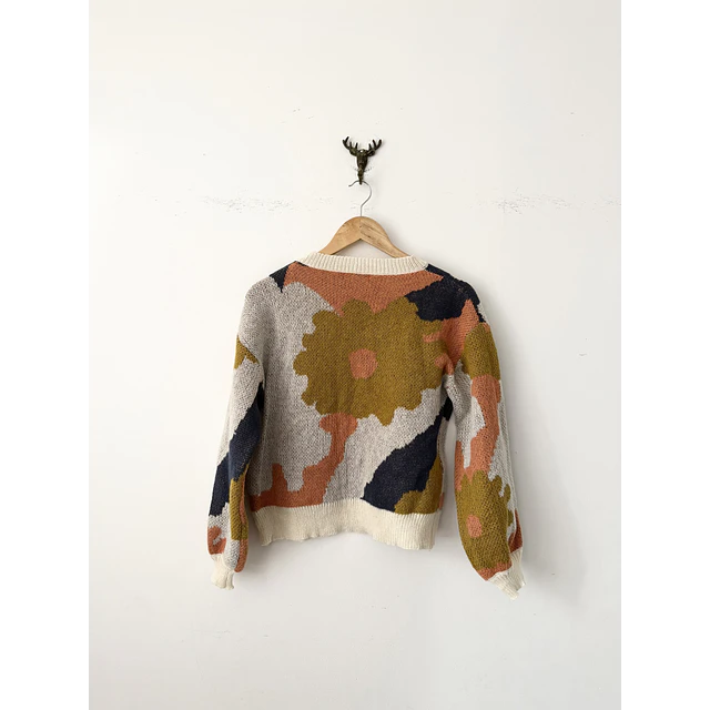 Chaleco floral (S)