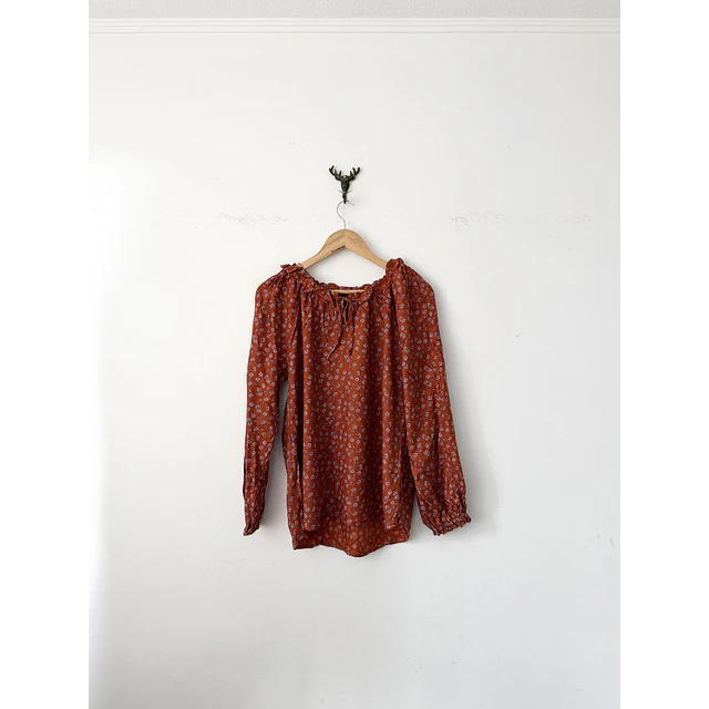 Blusa floral (ML)